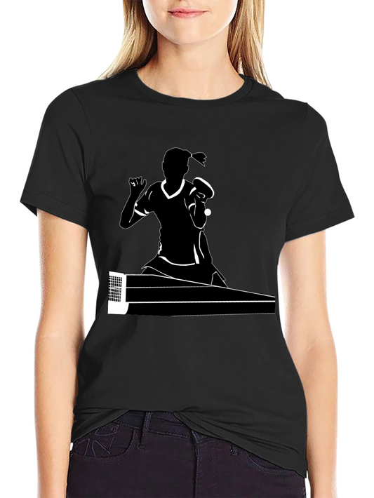 Table Tennis Player Graphic Tee