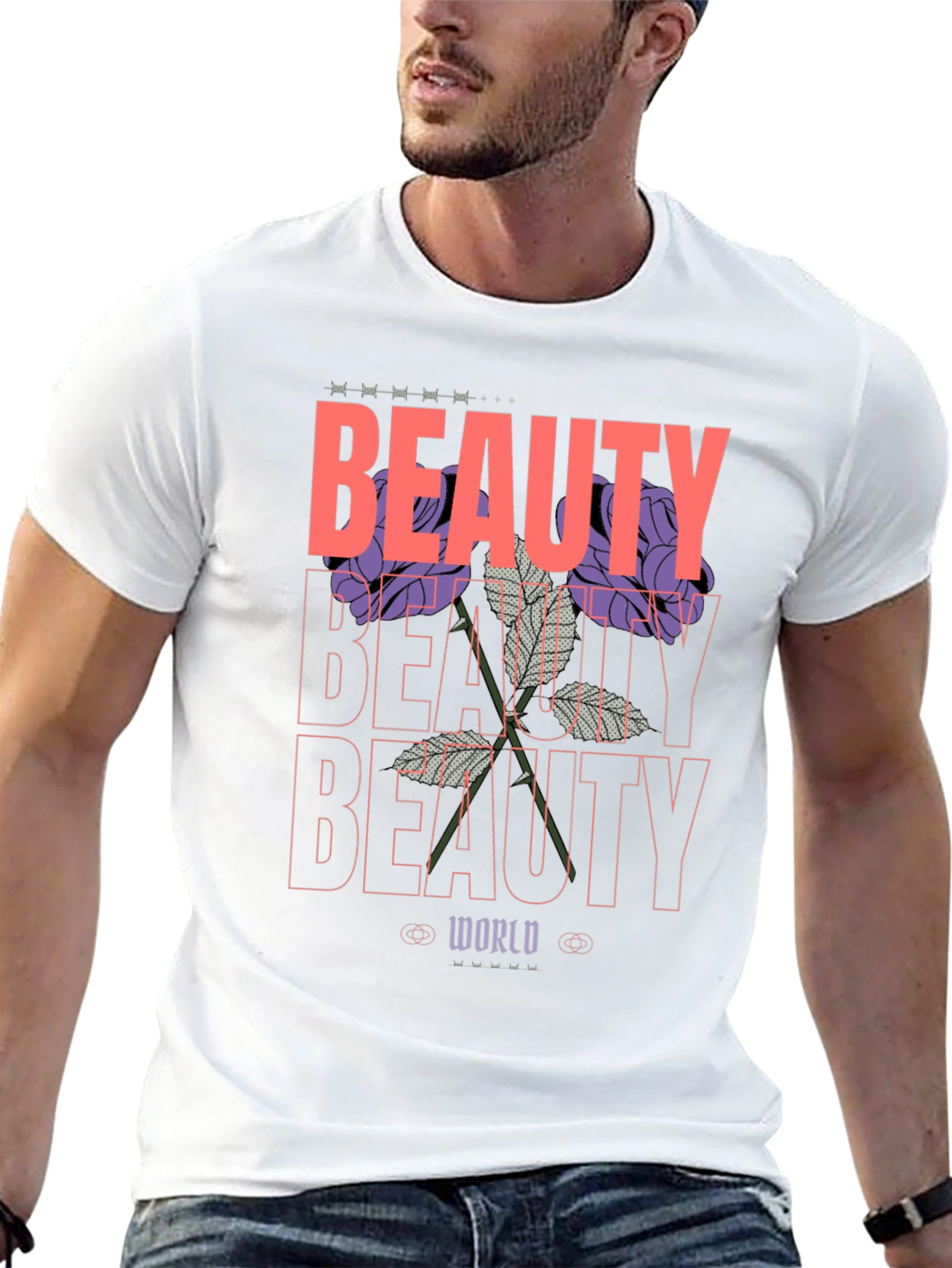 Beauty World Graphic Tee