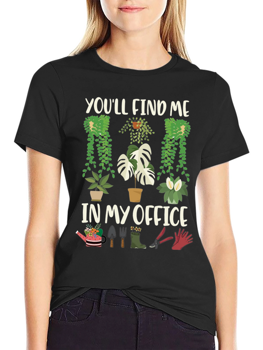 Gardeners Office T-Shirt - Plant Lover Tee