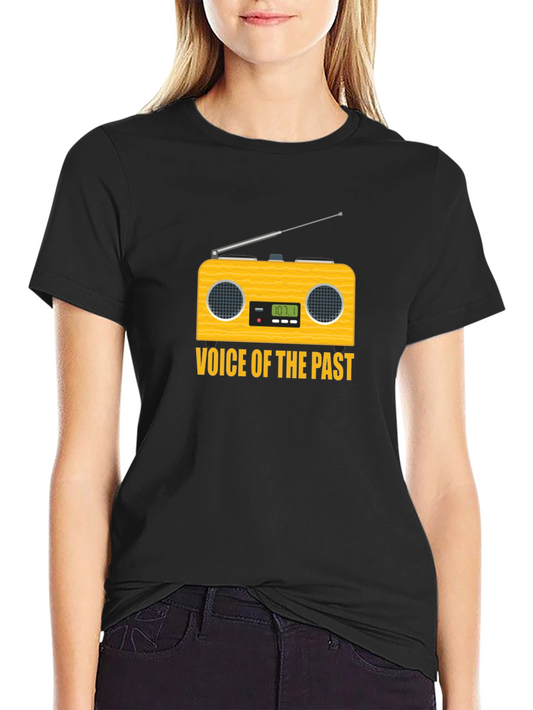 Retro Radio Graphic T-Shirt: Voice of the Past