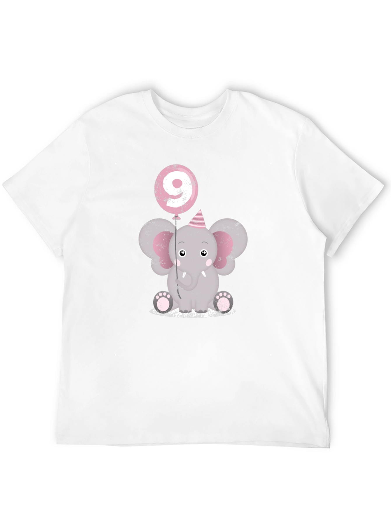 Cute 9th Birthday Elephant T-Shirt