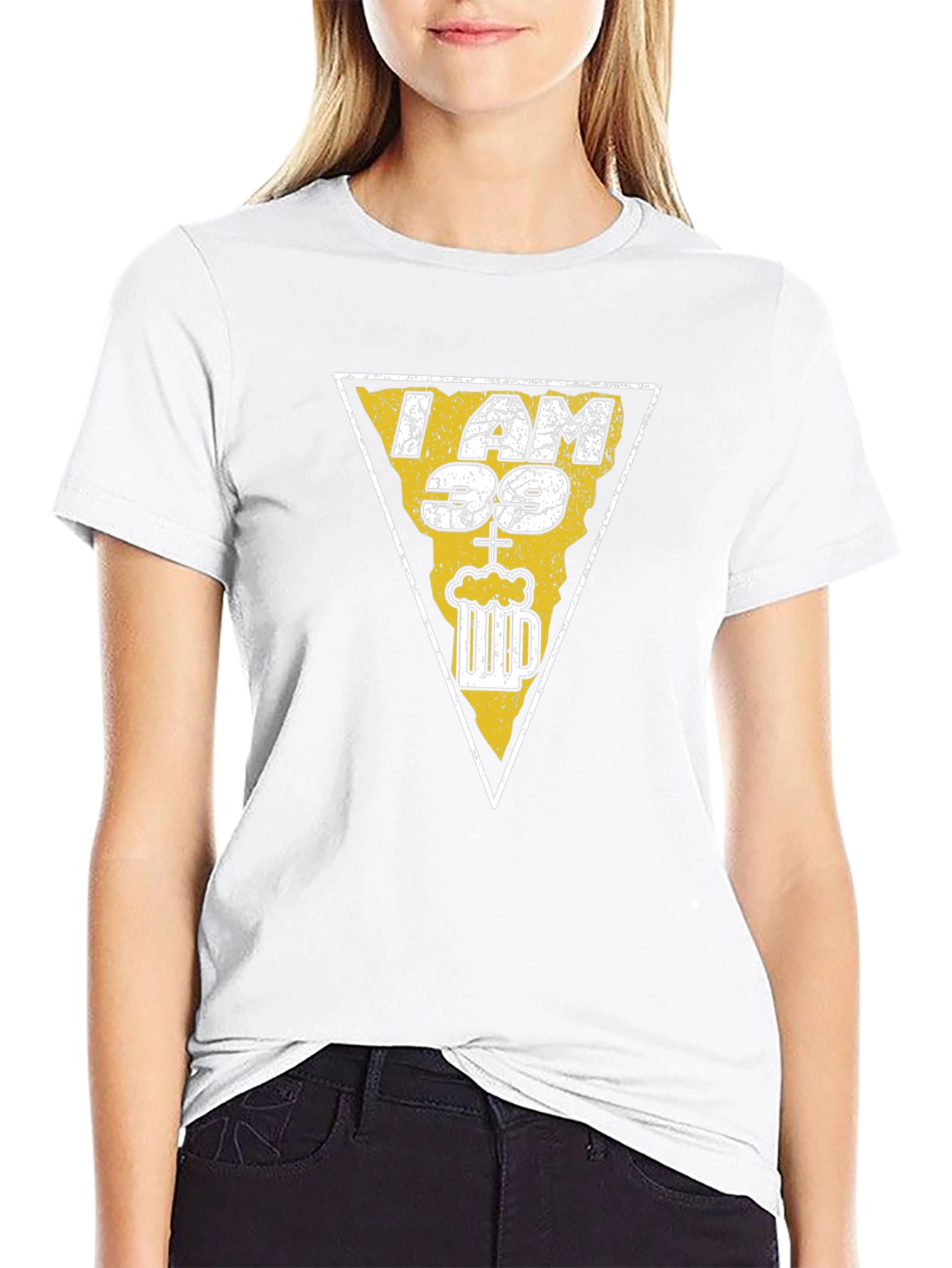I AM 39 Beer T-Shirt - Funny Birthday Gift