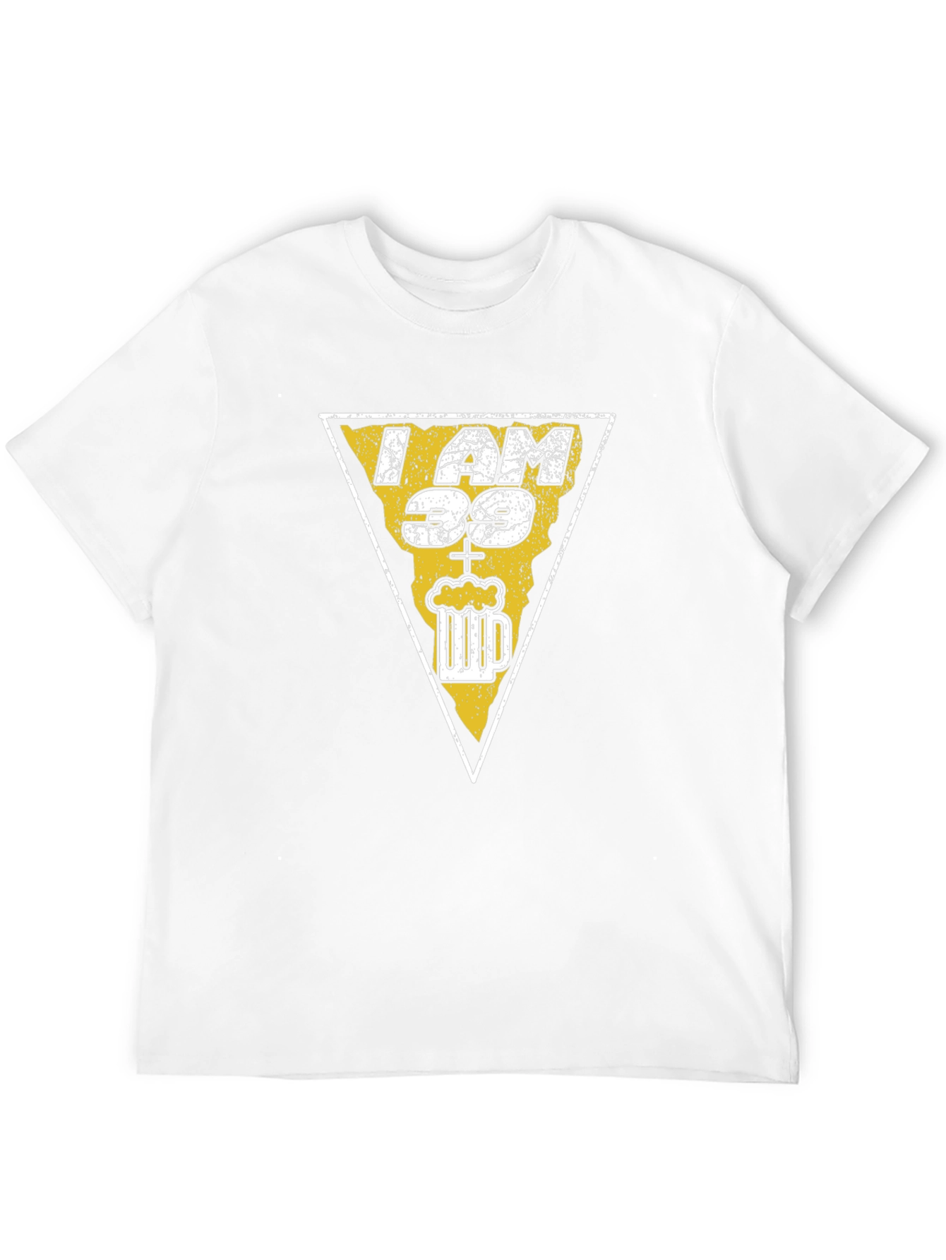 I AM 39 Beer T-Shirt - Funny Birthday Gift
