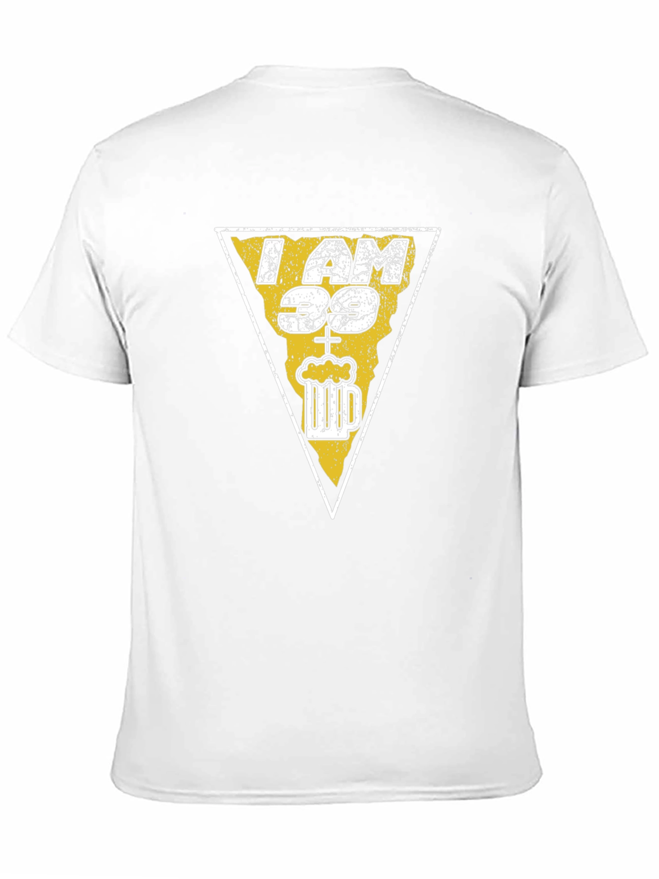I AM 39 Beer T-Shirt - Funny Birthday Gift