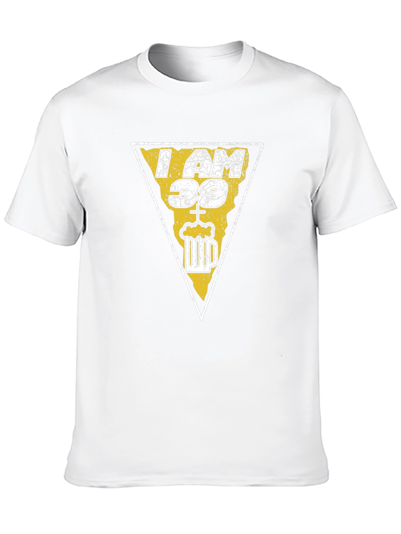 I AM 39 Beer T-Shirt - Funny Birthday Gift