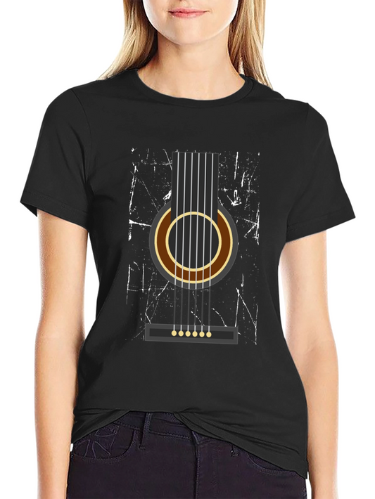 Guitar Graphic Tee - Music Lover Shirt