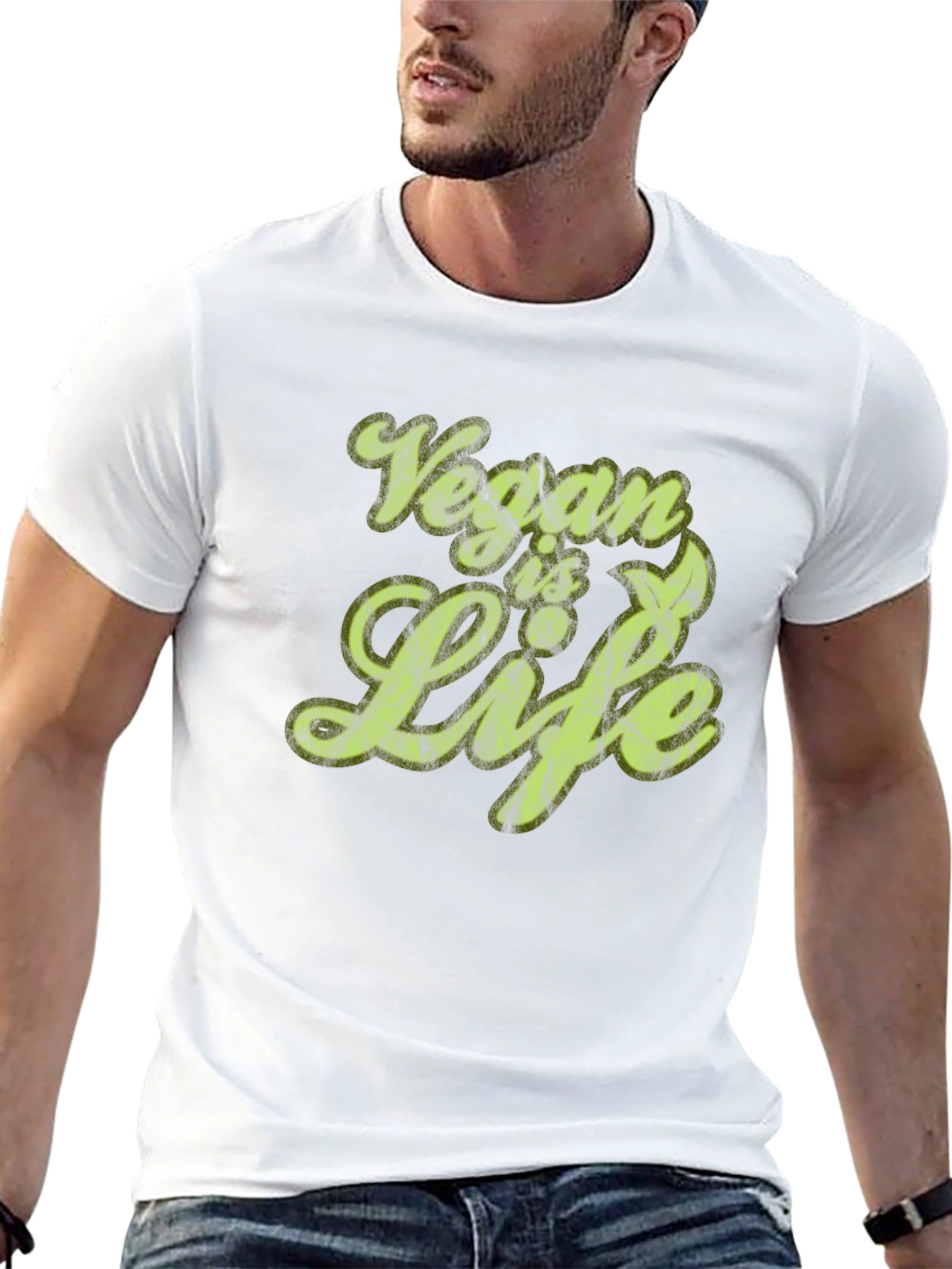 Vegan is Life T-Shirt - Eco-Friendly Fashion