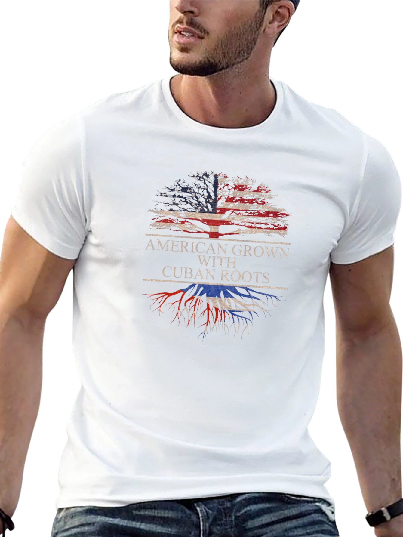 American Grown with Cuban Roots T-Shirt