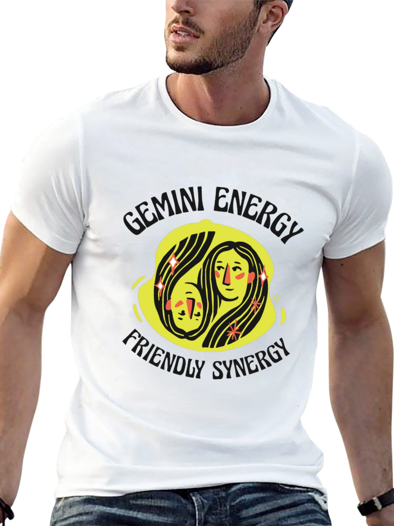 Synergy Graphic Black T-Shirt