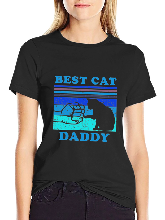 Best Cat Daddy T-Shirt - Cat Lover Gift
