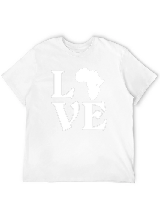 Africa Love Graphic Tee - Black