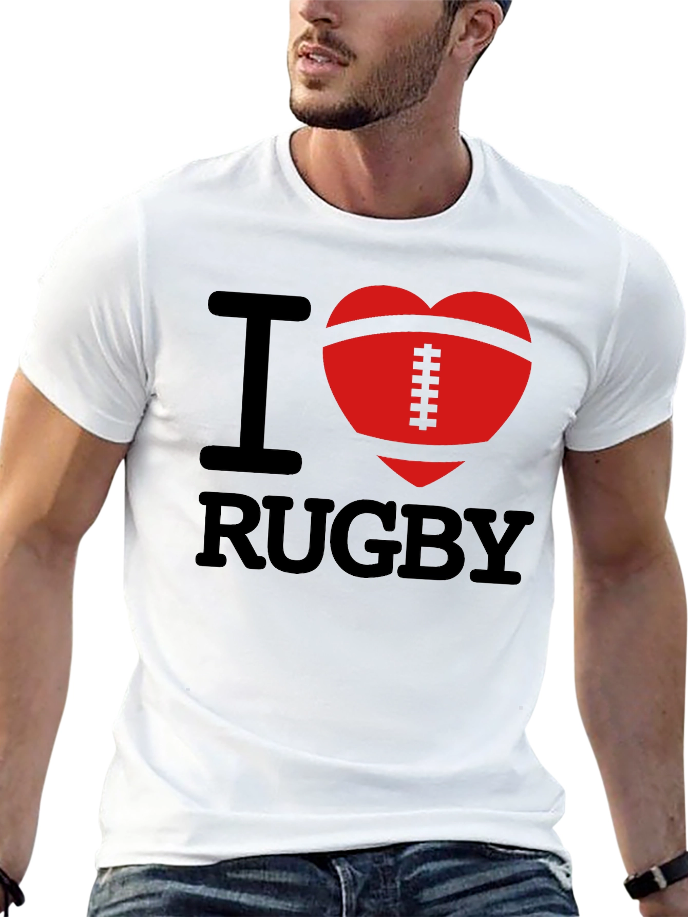 I Love Rugby T-Shirt