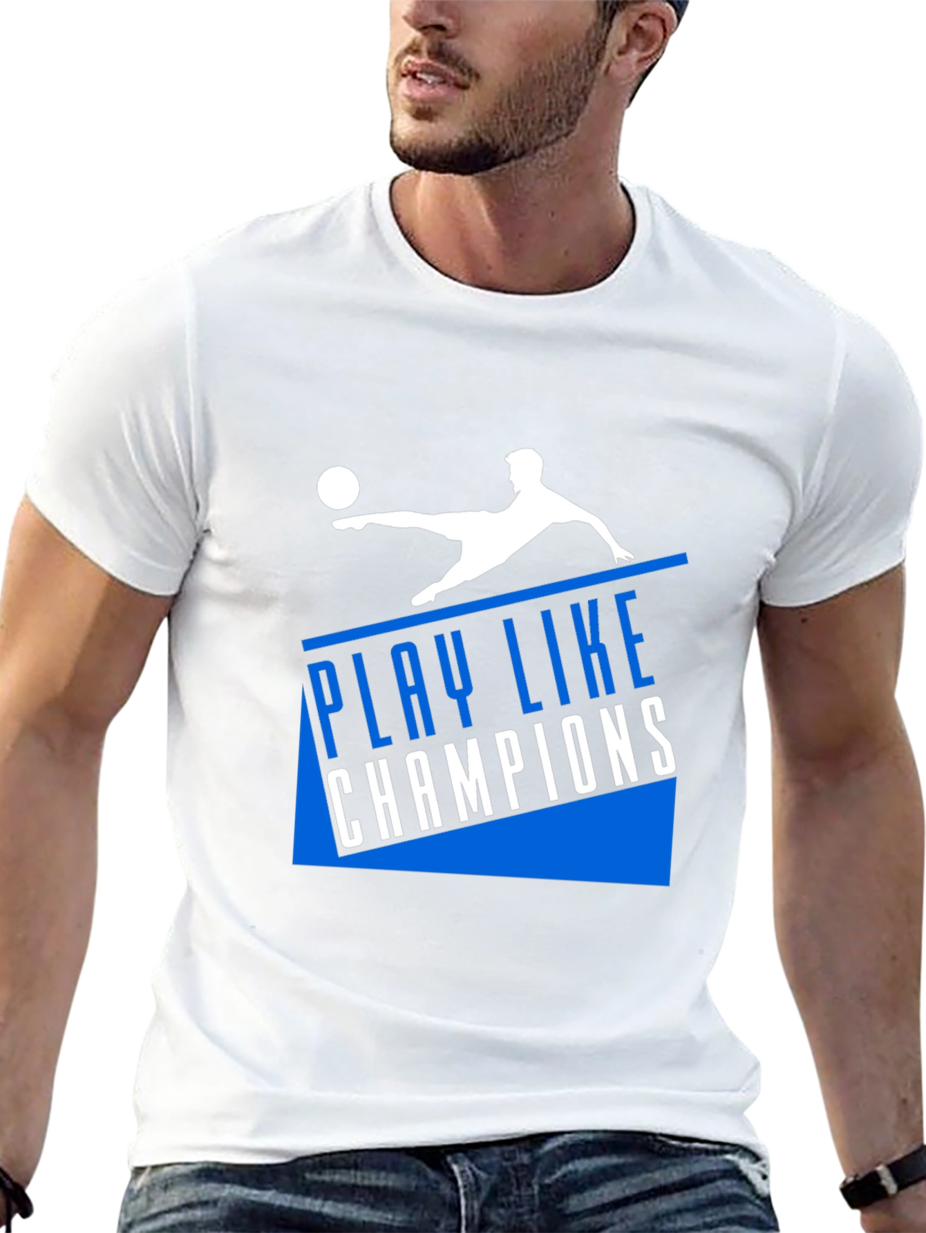 Play Like Champions Graphic Tee - Black
