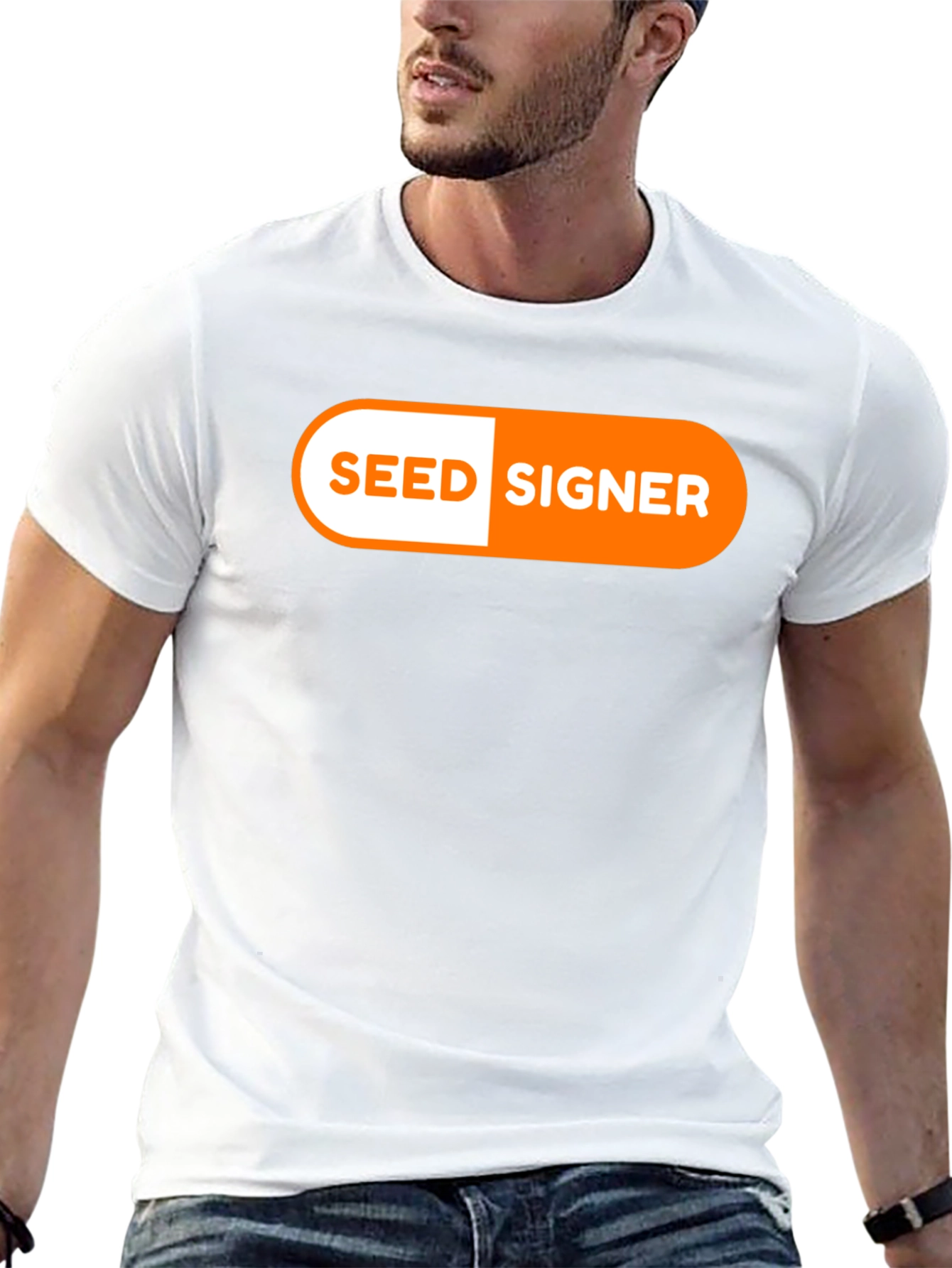Seed Signer Black T-Shirt