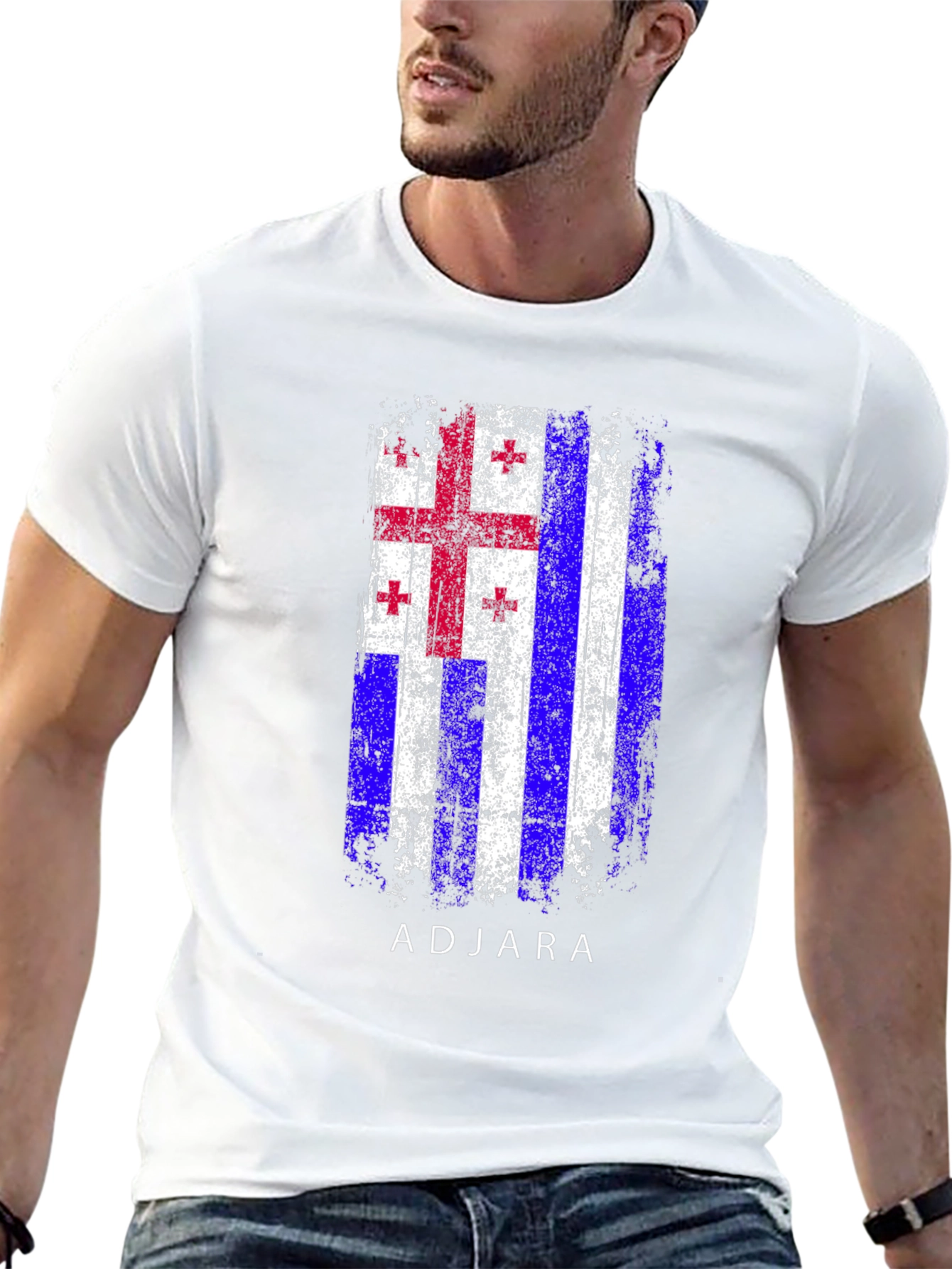 Adjara Flag Graphic T-Shirt