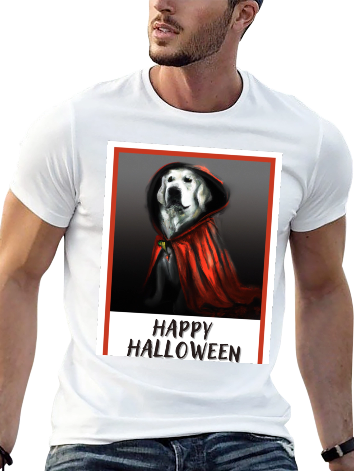Happy Halloween Dog T-Shirt Costume Tee