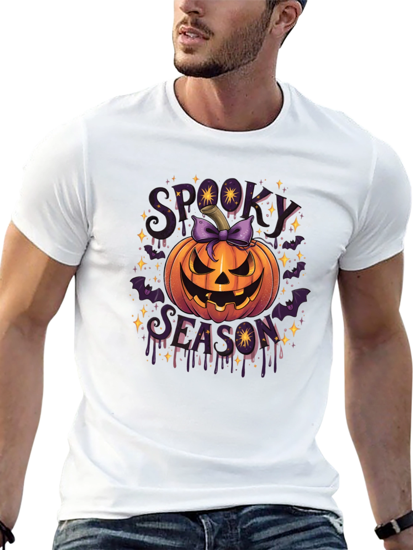 Spooky Season Halloween Pumpkin T-Shirt