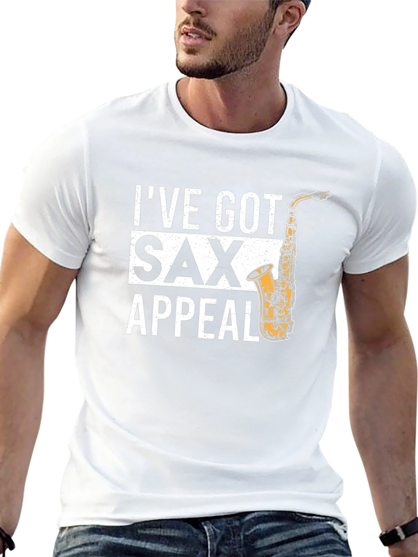 Sax Appeal Graphic T-Shirt - Musicians Tee