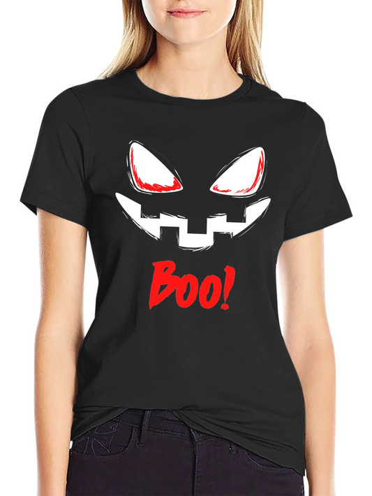 Halloween Pumpkin Face Boo! T-Shirt
