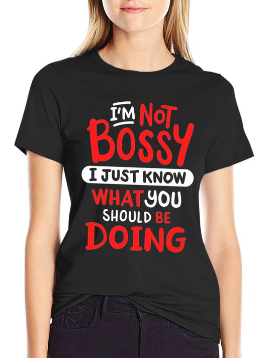 Im Not Bossy Graphic Tee