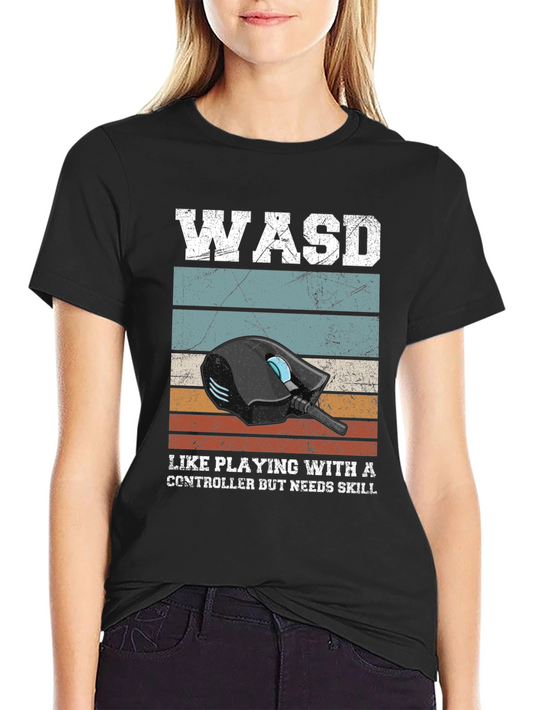 WASD Gaming T-Shirt - Mouse & Keyboard Master Race Tee