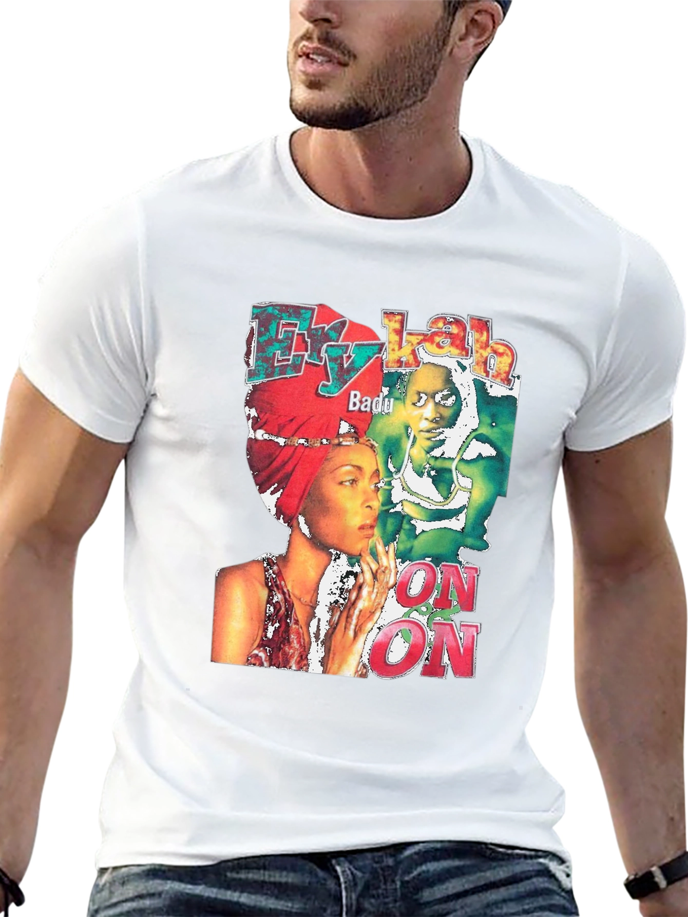 Erykah Badu Graphic T-Shirt Black