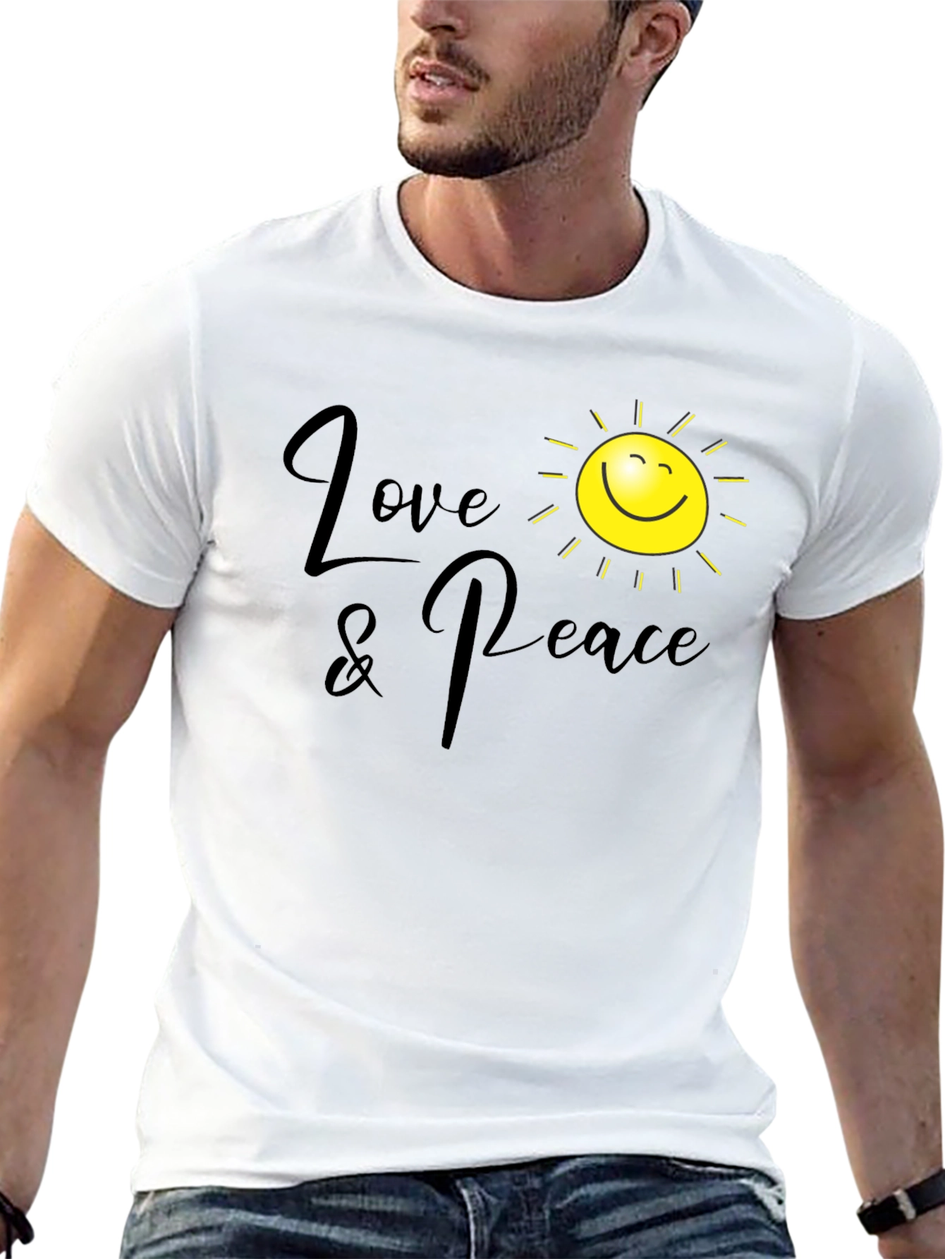Love & Peace Graphic Tee