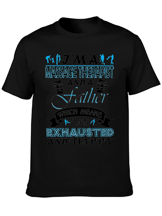 Massage Therapist Father T-Shirt