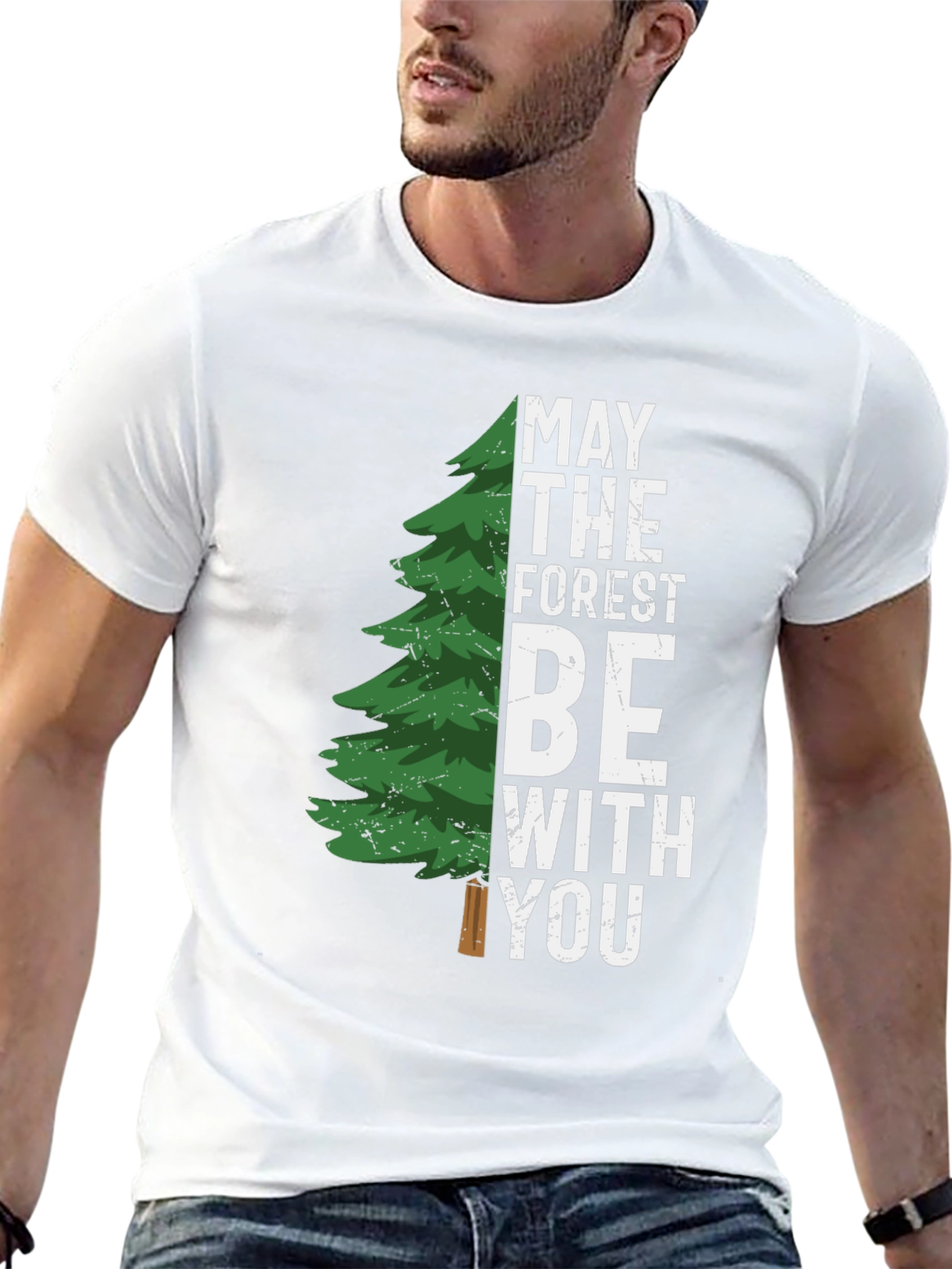 May the Forest Be With You Graphic Tee