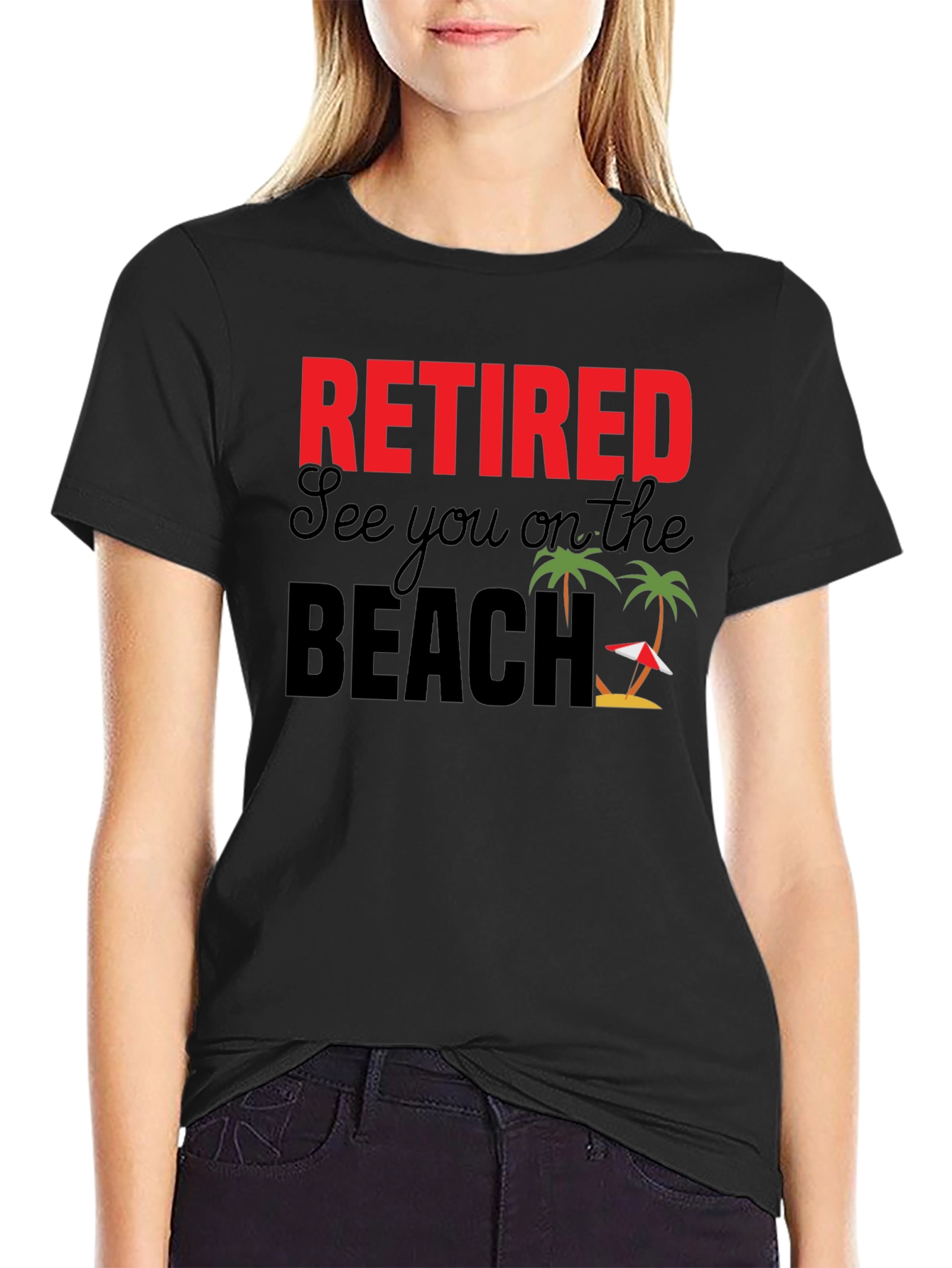 Retired Beach T-Shirt