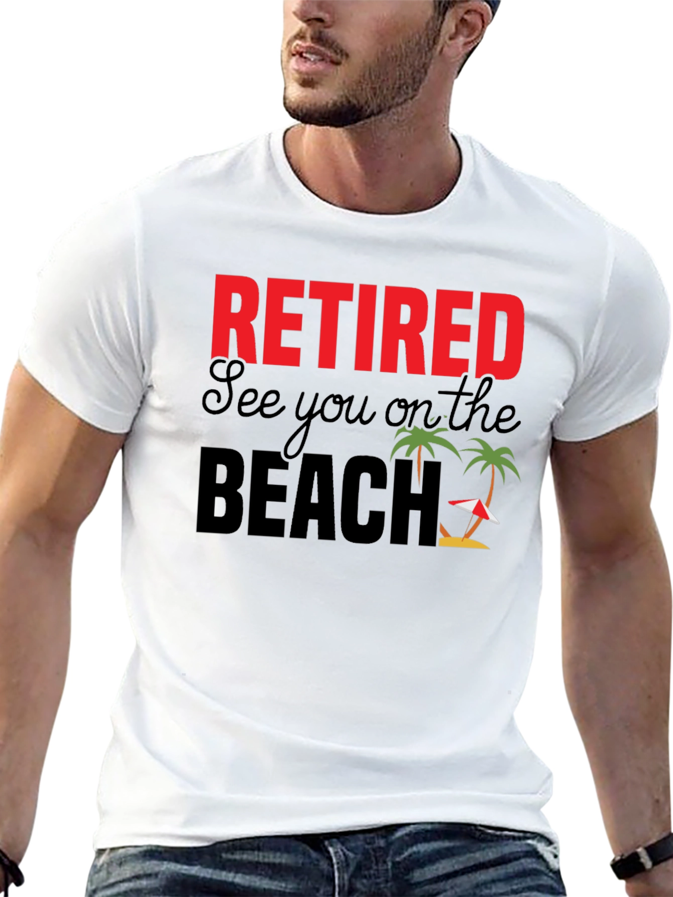 Retired Beach T-Shirt