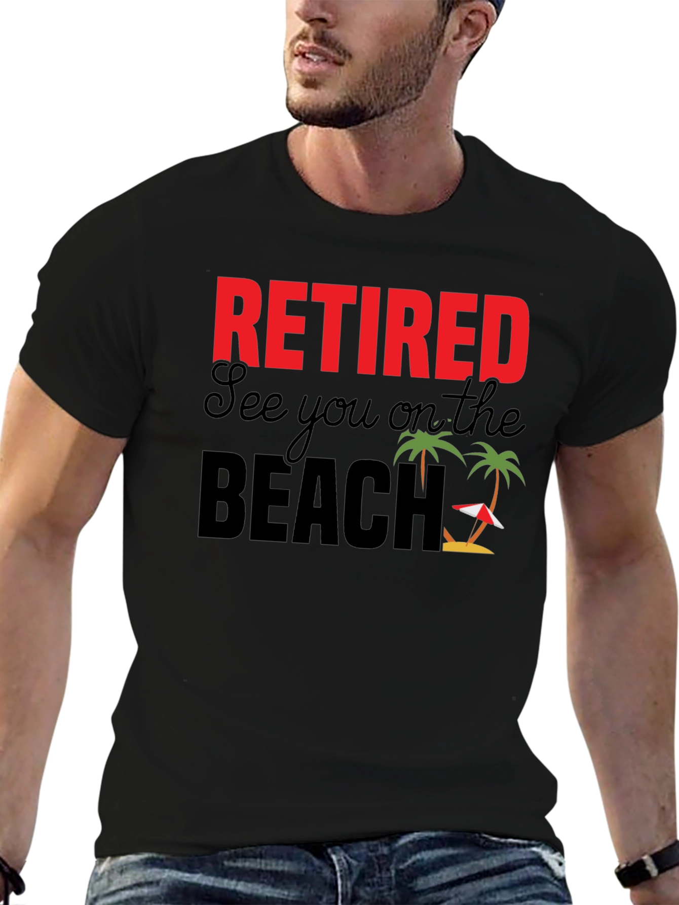 Retired Beach T-Shirt