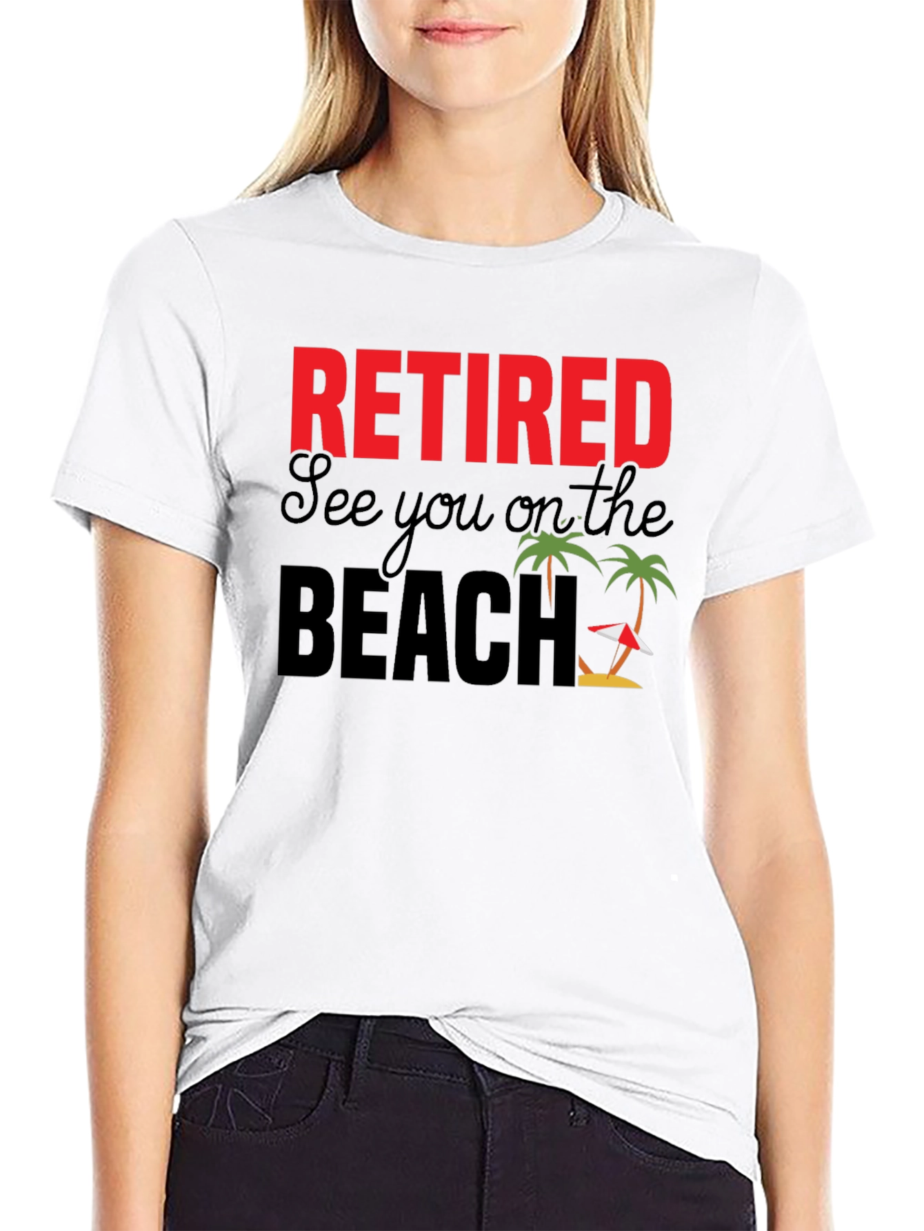Retired Beach T-Shirt