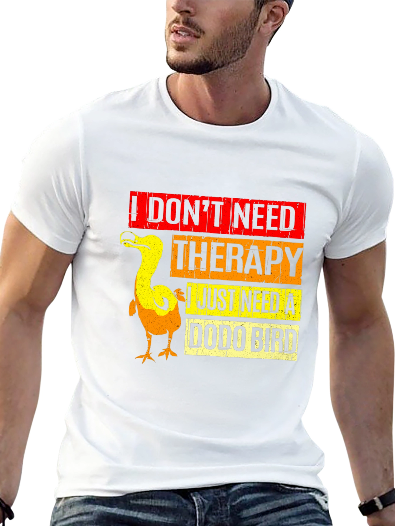 Dodo Bird Therapy T-Shirt Funny Graphic Tee