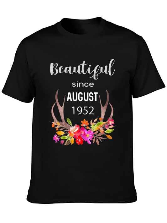 Beautiful Since August 1952 T-Shirt