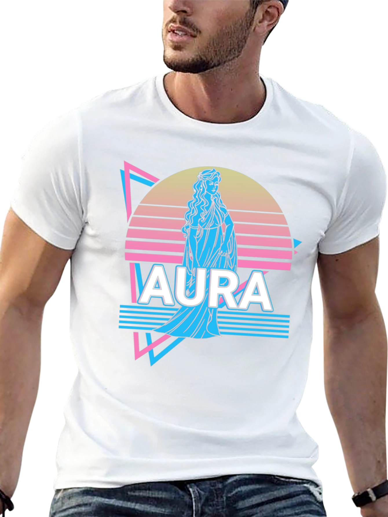 Retro Aura Graphic T-Shirt