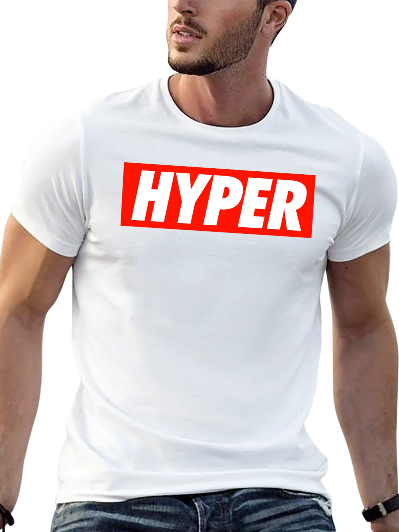 Hyper Graphic Tee - Bold Streetwear Style
