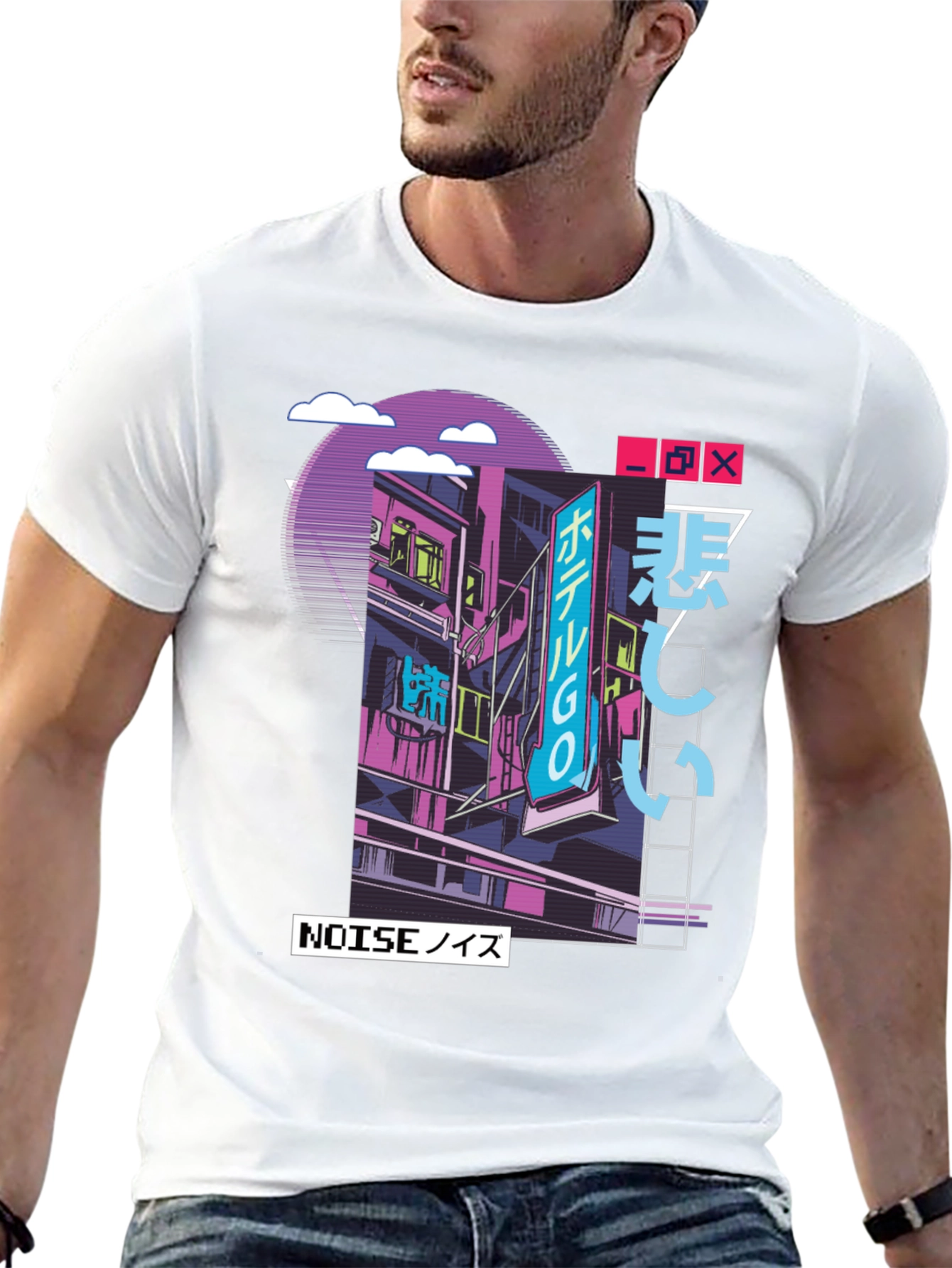 Cyberpunk Style Graphic Tee