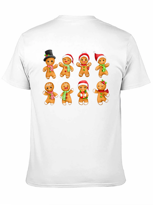 Gingerbread Man Holiday Graphic T-Shirt