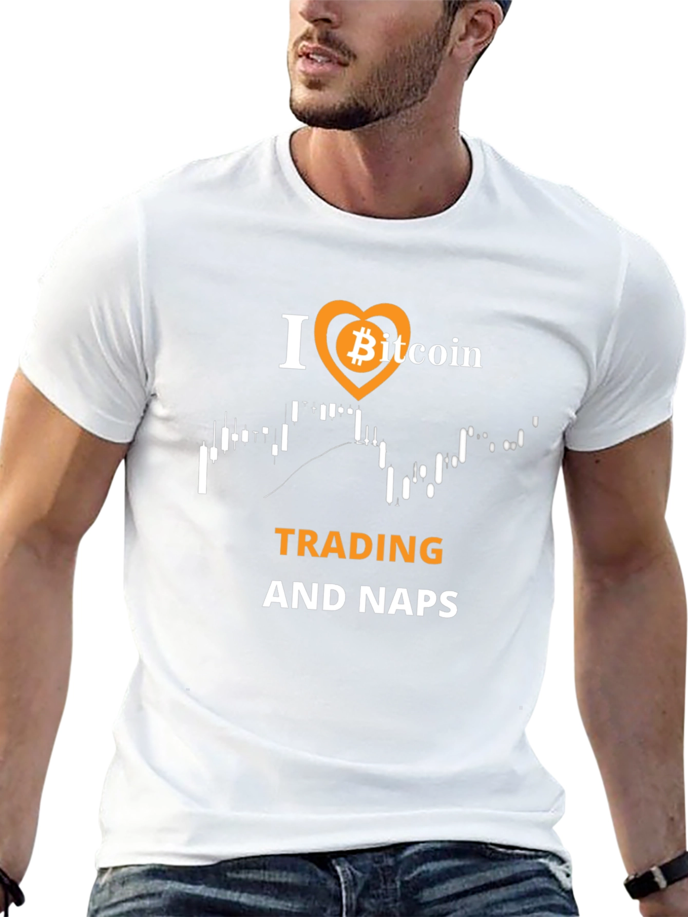 Bitcoin Trading and Naps Black T-Shirt