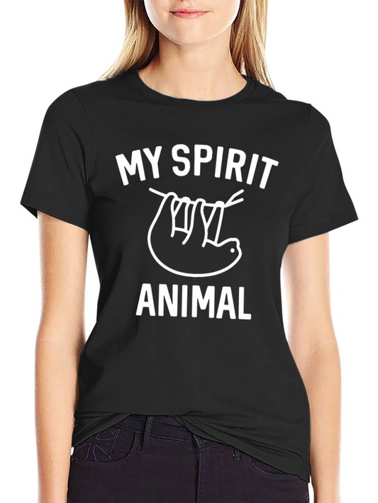 My Spirit Animal Sloth Graphic T-Shirt