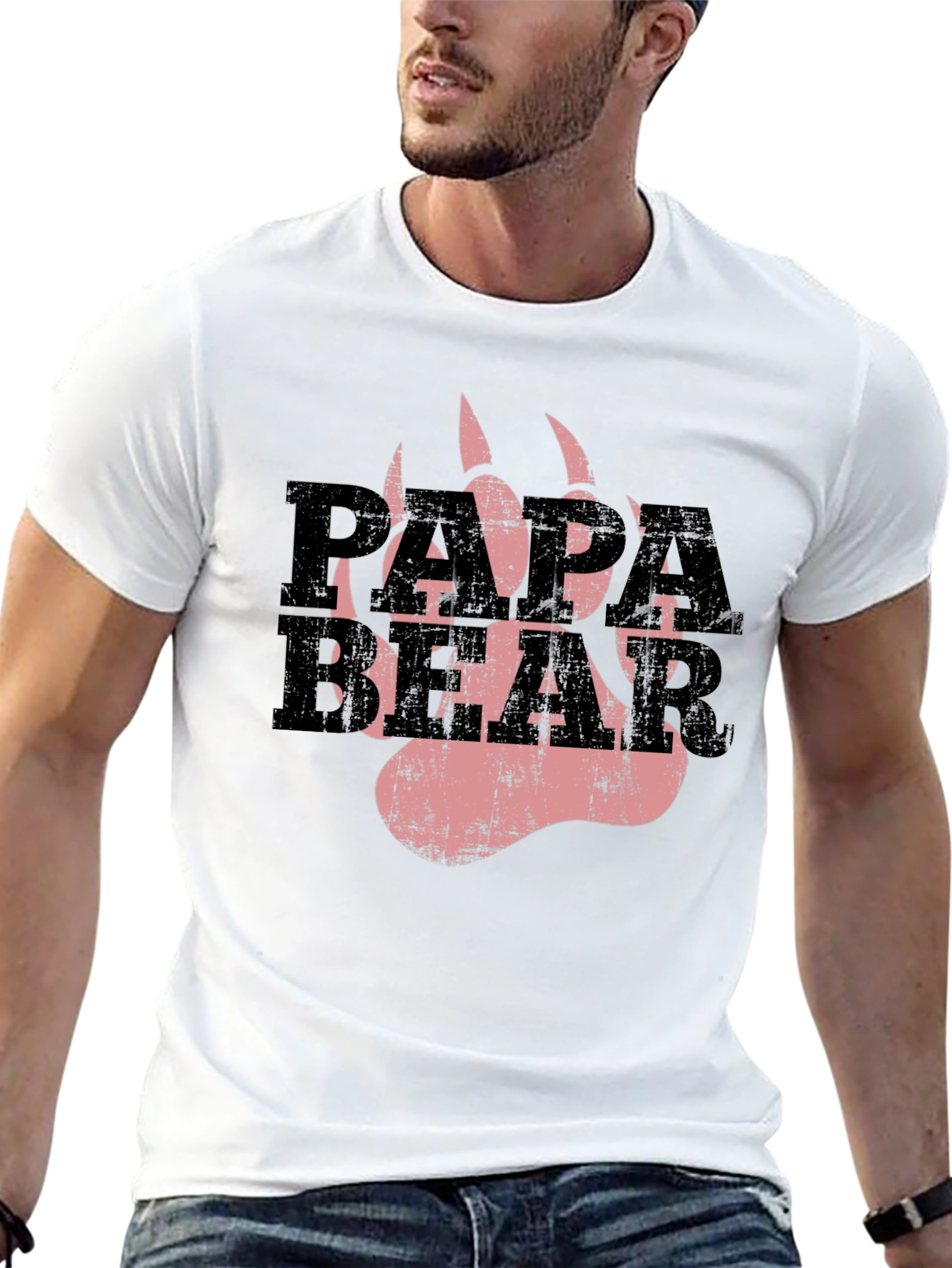 Papa Bear T-Shirt - Fathers Day Gift
