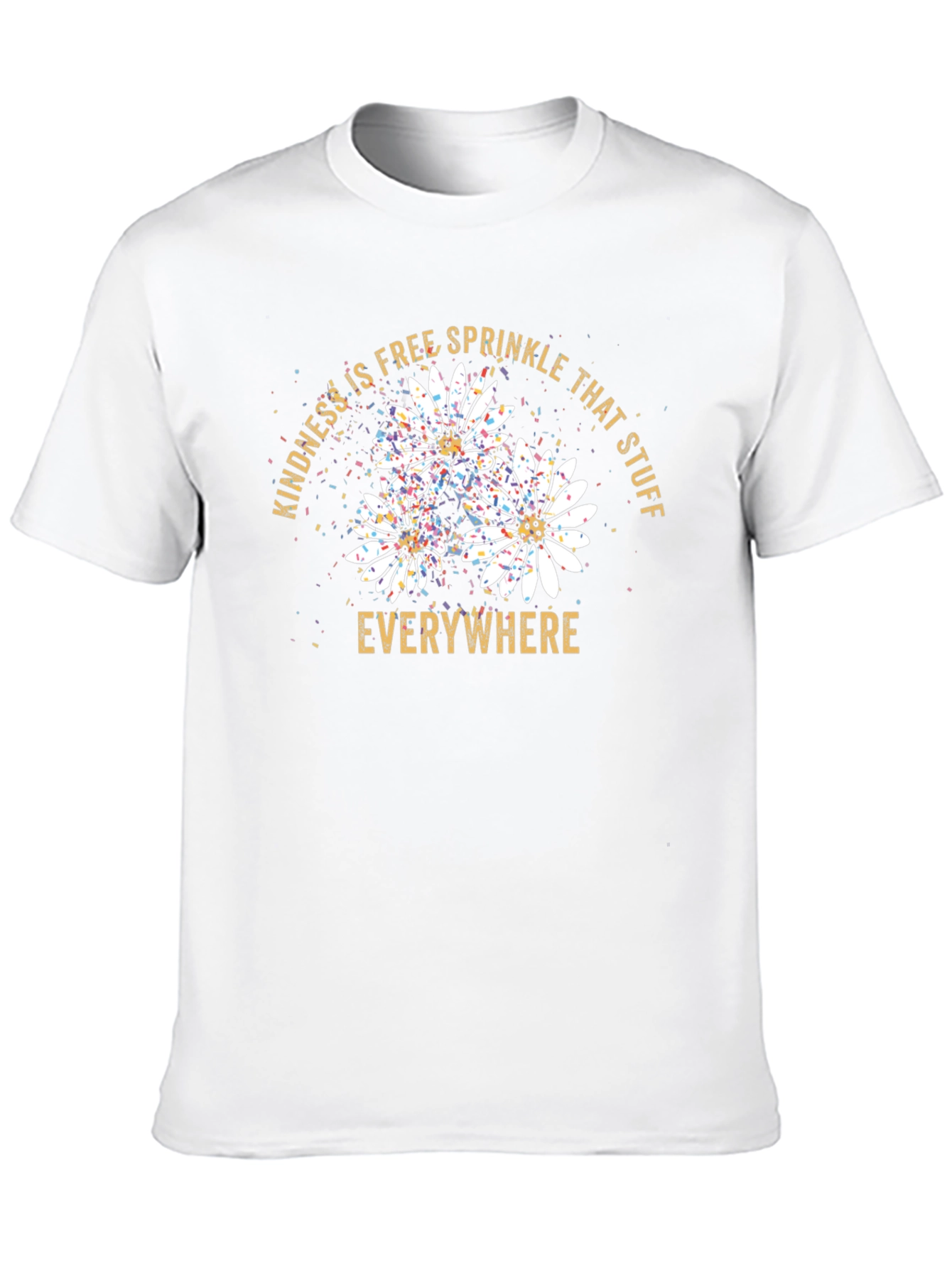 Kindness Sprinkle Black Graphic Tee