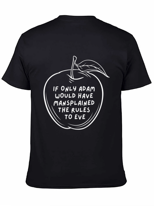 Adam & Eve Mansplained T-Shirt