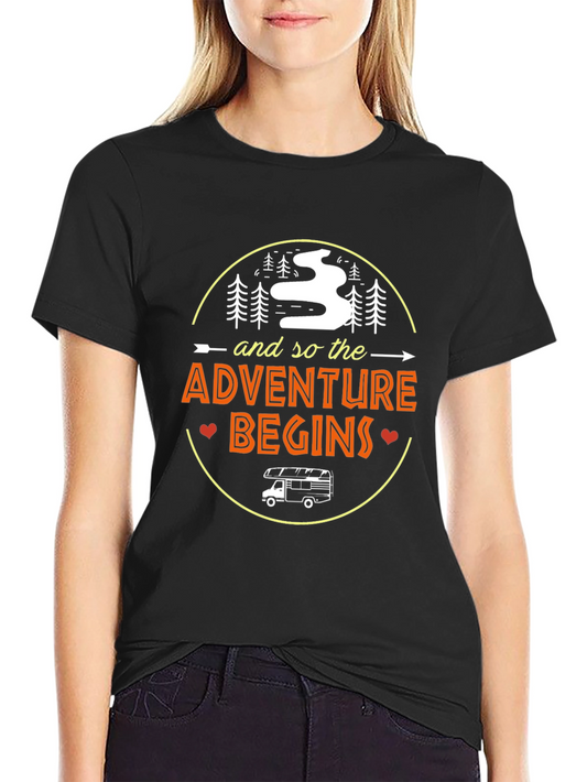 Adventure Begins Graphic Tee