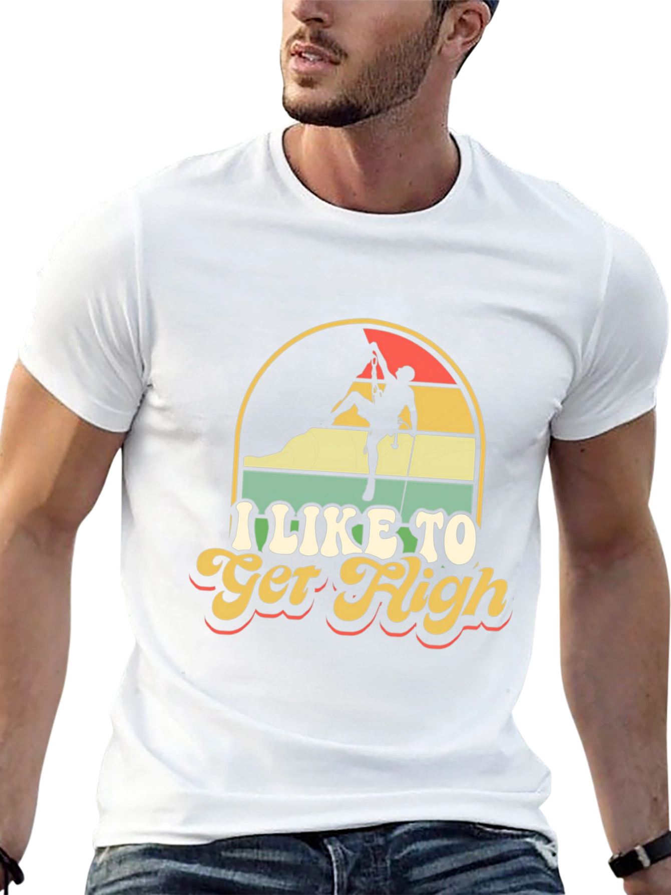 I Like To Get High Climbing T-Shirt