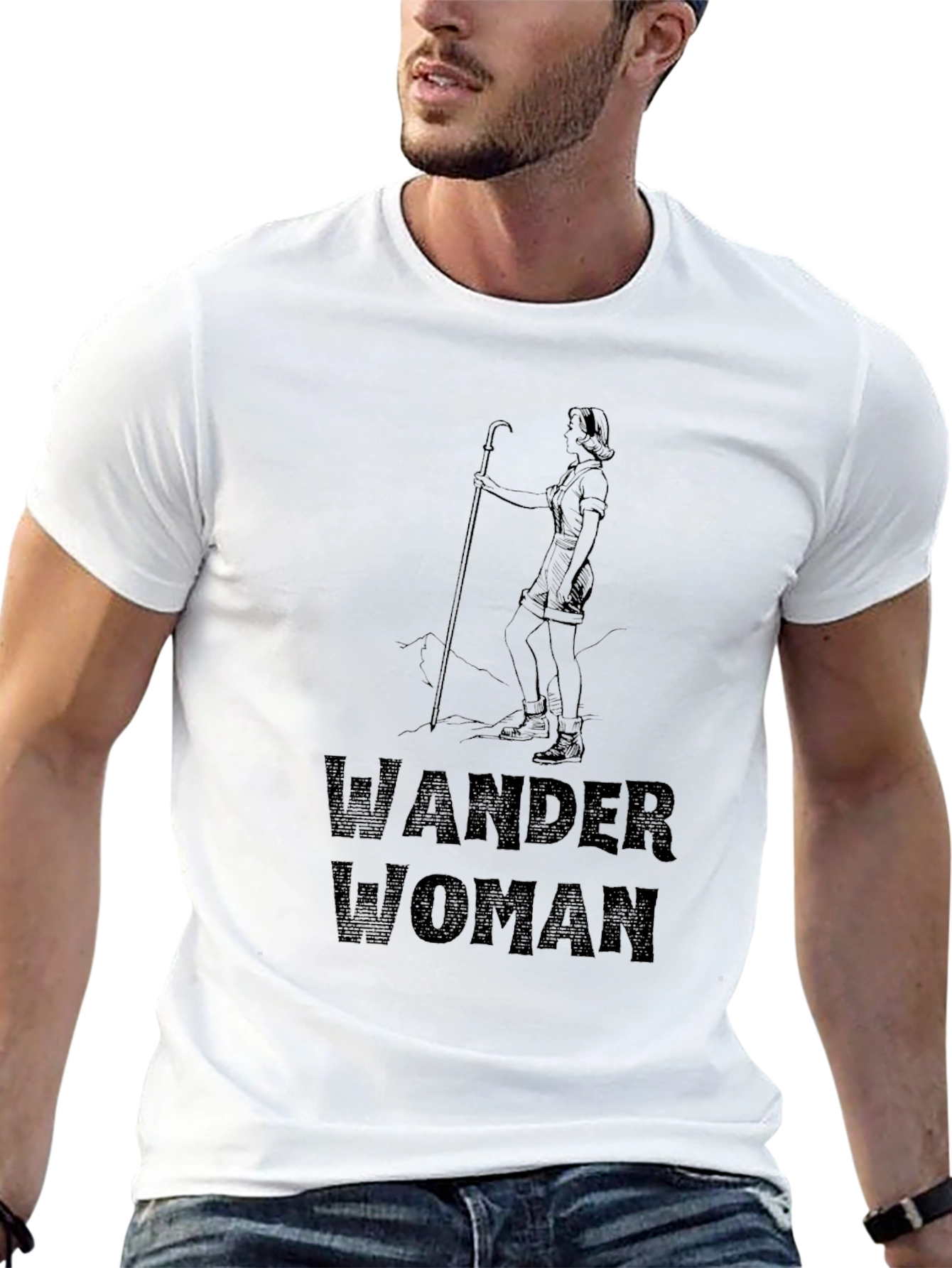 Wander Woman Graphic Tee - Adventure T-Shirt