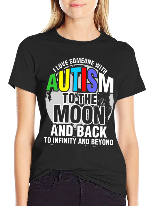 Autism Awareness T-Shirt: Love to the Moon and Back