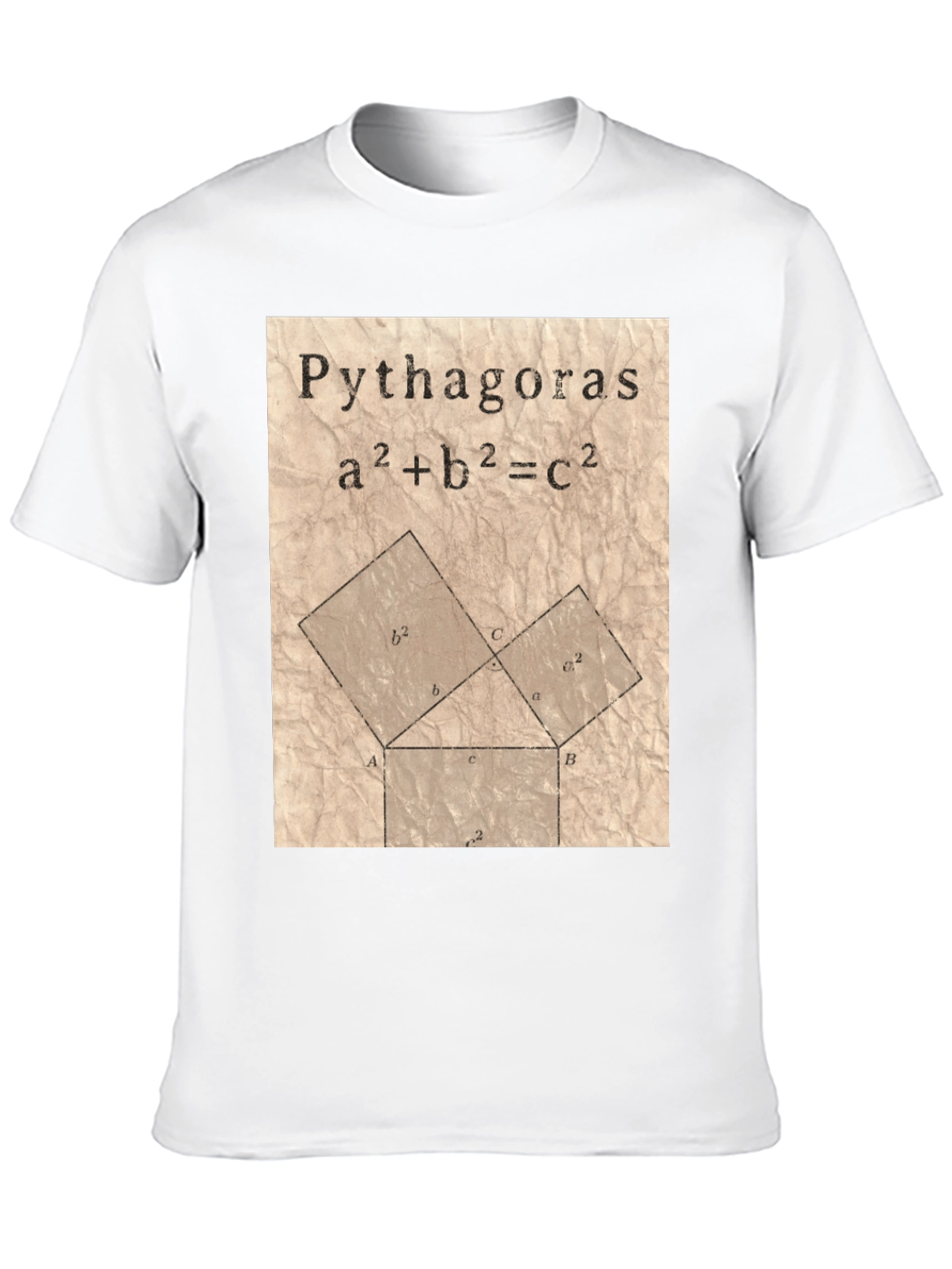 Pythagoras Theorem T-Shirt - Math Equation Tee
