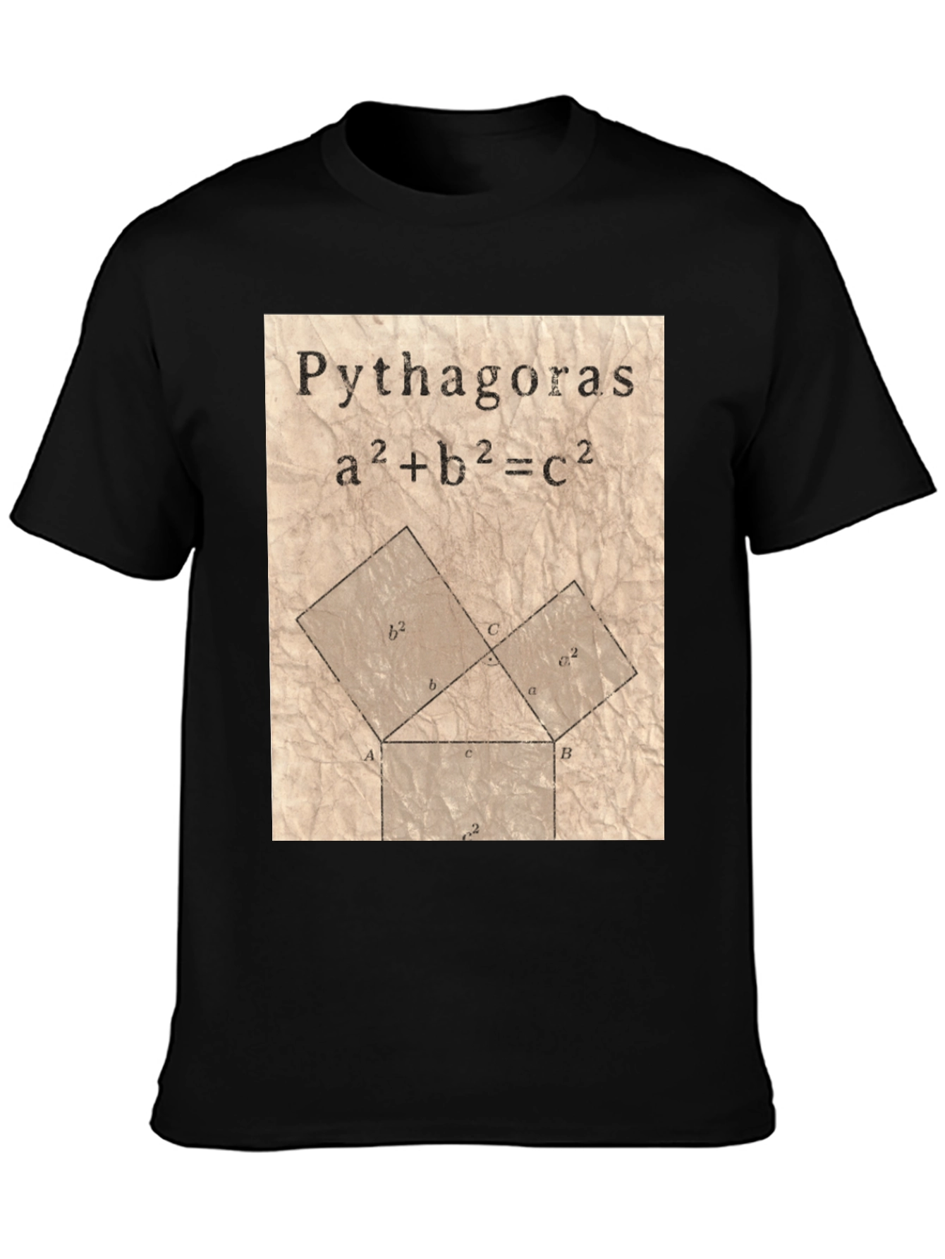 Pythagoras Theorem T-Shirt - Math Equation Tee